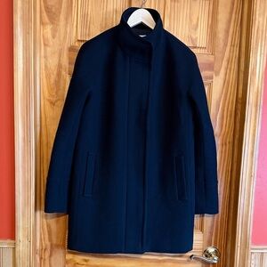 J. Crew Classic Wool Blend Black Jacket